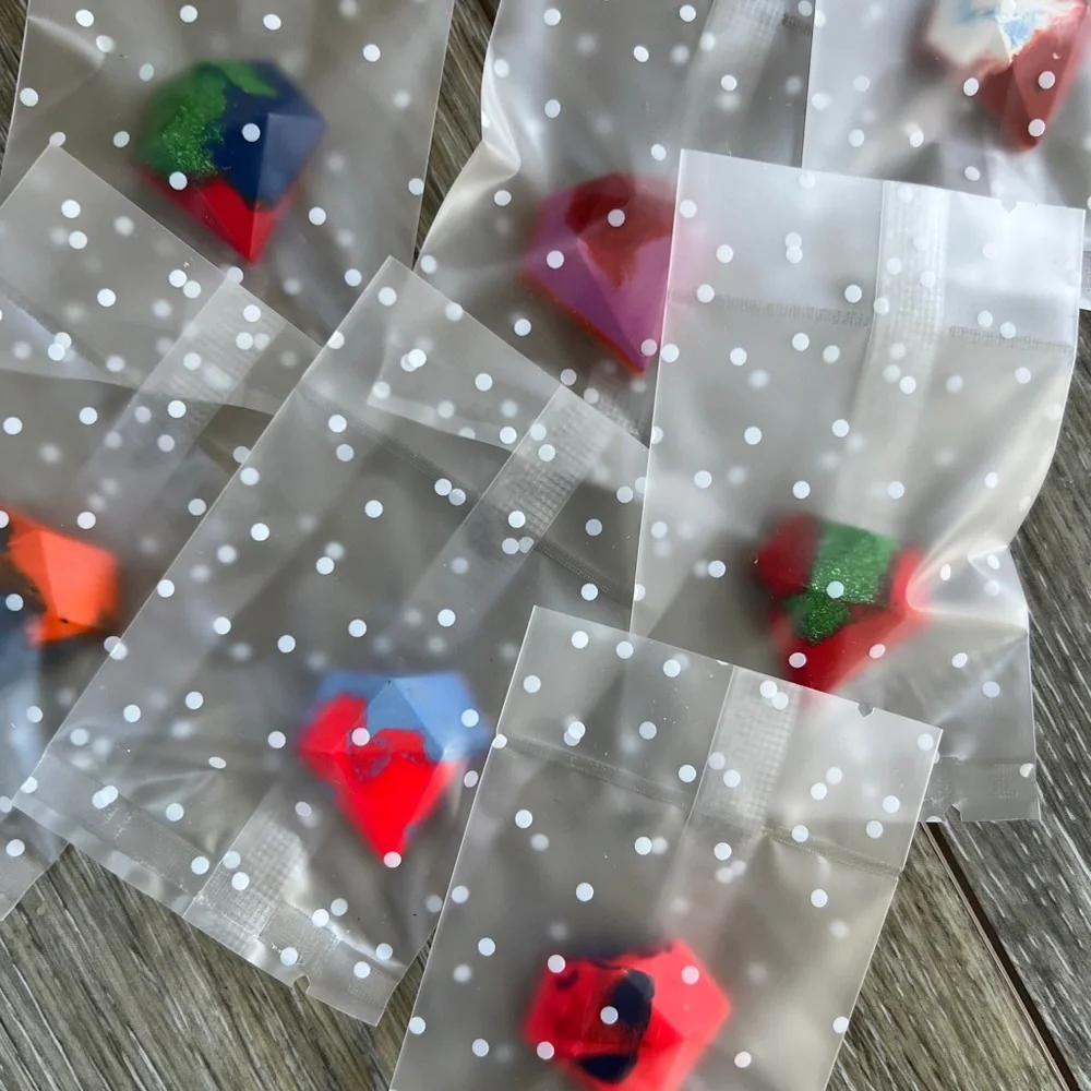 24X Gems Shaped Crayon, party favors, birthday favors
